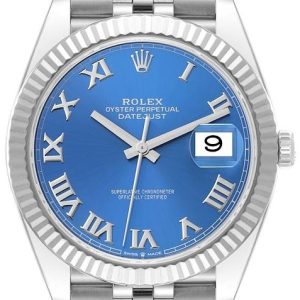 Rolex Herrklocka 126334-0026 Datejust 41 Blå/Stål Ø41 mm