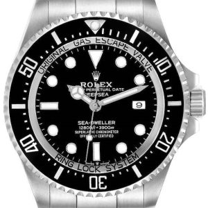 Rolex Herrklocka 126660-0001 Sea-Dweller Svart/Stål Ø44 mm