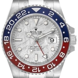 Rolex Herrklocka 126719BLRO-0002 Gmt-Master Ii Pepsi Silverfärgad/18