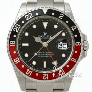 Rolex Herrklocka 16710-COKE GMT-Master II Coke Svart/Stål Ø40 mm