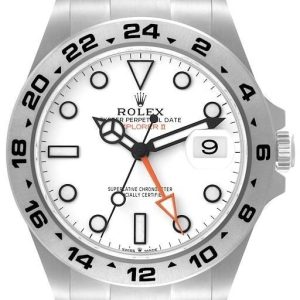 Rolex Herrklocka 226570-0001 Explorer Ii Polar Vit/Stål Ø42 mm