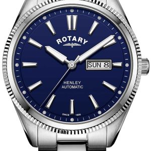 Rotary Herrklocka GB05380/05 Henley Blå/Stål Ø42 mm