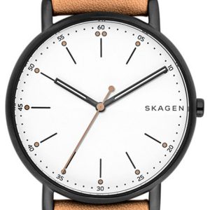 Skagen 99999 Herrklocka SKW6352 Vit/Läder Ø40 mm