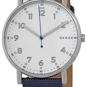 Skagen 99999 Herrklocka SKW6356 Vit/Läder Ø40 mm