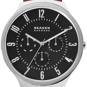 Skagen 99999 Herrklocka SKW6536 Svart/Läder Ø42 mm