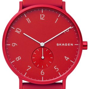 Skagen Aaren SKW6512 Röd/Gummi Ø41 mm