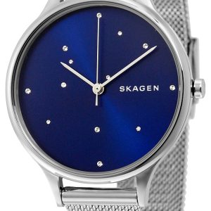 Skagen Anita Damklocka SKW2391 Blå/Stål Ø34 mm