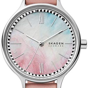 Skagen Anita Damklocka SKW2976 Blå/Läder Ø30 mm