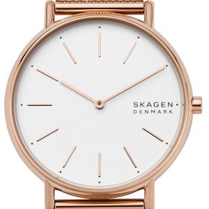 Skagen Damklocka SKW2784 Signatur Vit/Roséguldstonat stål Ø38 mm