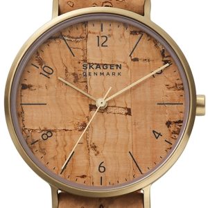 Skagen Damklocka SKW2974 Aaren Naturals Brun/Läder Ø36 mm