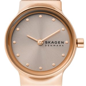 Skagen Damklocka SKW3005 Freja Grå/Läder Ø26 mm