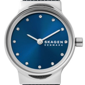 Skagen Damklocka SKW3008 Freja Blå/Stål Ø26 mm