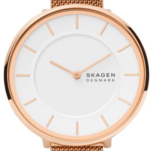 Skagen Damklocka SKW3013 Gitte Silverfärgad/Roséguldstonat stål