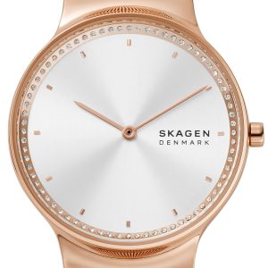 Skagen Damklocka SKW3020 Freja Silverfärgad/Roséguldstonat stål