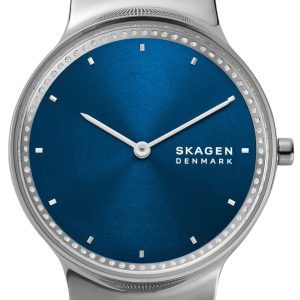 Skagen Damklocka SKW3028 Freja Blå/Stål Ø34 mm