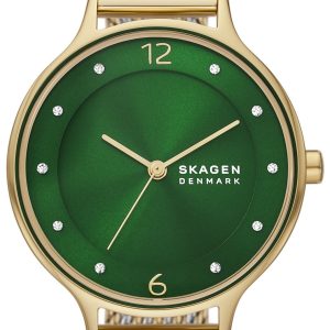 Skagen Damklocka SKW3063 Anita Lille Grön/Stål Ø30 mm