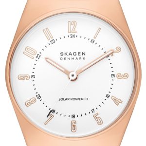 Skagen Damklocka SKW3079 Grenen Lille Vit/Läder Ø26 mm