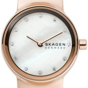 Skagen Freja Damklocka SKW1113 Vit/Läder Ø26 mm