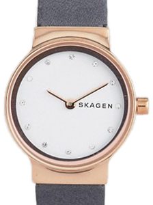 Skagen Freja Damklocka SKW2669 Vit/Läder Ø26 mm