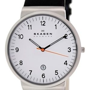 Skagen Herrklocka SKW6024 Ancher Vit/Läder Ø40 mm