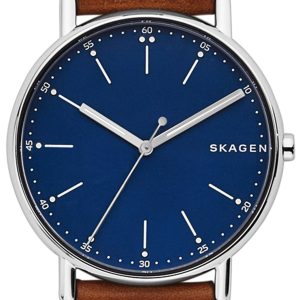 Skagen Herrklocka SKW6355 Signatur Blå/Läder Ø40 mm