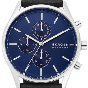 Skagen Herrklocka SKW6606 Holst Blå/Läder Ø42 mm