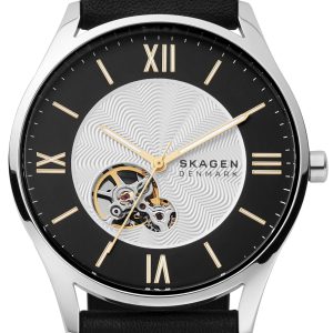 Skagen Herrklocka SKW6710 Holst Silverfärgad/Läder Ø42 mm