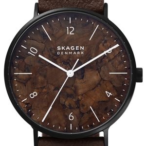 Skagen Herrklocka SKW6728 Aaren Naturals Brun/Läder Ø40 mm