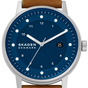 Skagen Herrklocka SKW6739 Henriksen Blå/Läder Ø40 mm