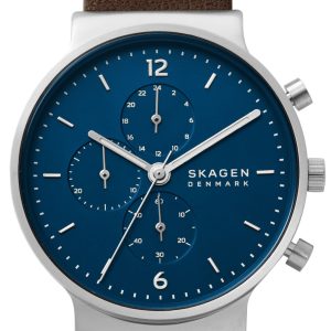 Skagen Herrklocka SKW6765 Ancher Blå/Läder Ø40 mm