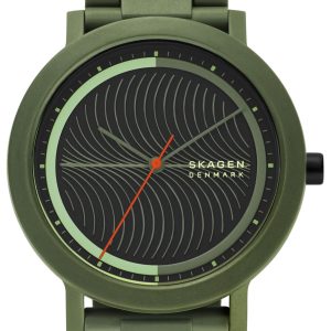 Skagen Herrklocka SKW6771 Aaren Svart/Gummi Ø41 mm