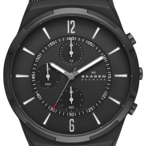 Skagen Herrklocka SKW6802 Melbye Chronograph Svart/Stål Ø42 mm