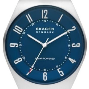 Skagen Herrklocka SKW6838 Grenen Solar Powered Blå/Läder Ø37 mm