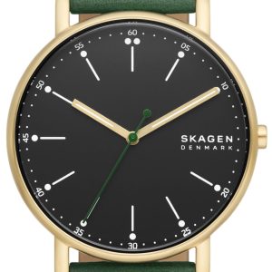 Skagen Herrklocka SKW6861 Signatur Svart/Läder Ø40 mm