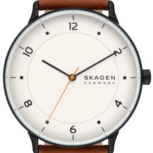 Skagen Herrklocka SKW6883 Riis Vit/Läder Ø40 mm