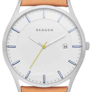 Skagen Holst Herrklocka SKW6282 Vit/Läder Ø40 mm