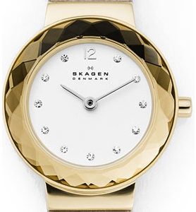 Skagen Leonora Damklocka SKW2778 Vit/Läder Ø25 mm