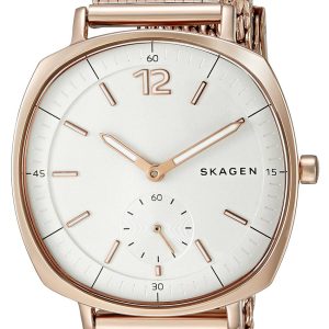 Skagen Rungsted Damklocka SKW2401 Vit/Roséguldstonat stål