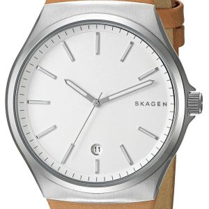 Skagen Sundby Herrklocka SKW6261 Vit/Läder Ø42 mm