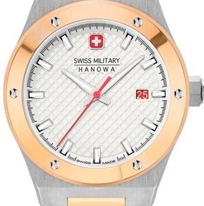 Swiss Military Hanowa Damklocka SMWLH2101860 Sidewinder Vit/Guldtonat