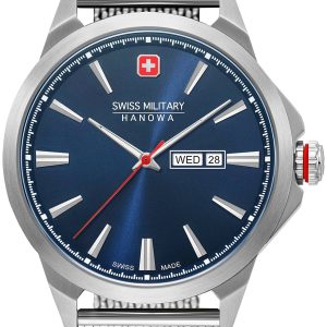 Swiss Military Hanowa Herrklocka 06-3346.04.003 Blå/Stål Ø45 mm