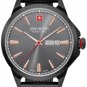 Swiss Military Hanowa Herrklocka 06-3346.13.007 Grå/Stål Ø45 mm