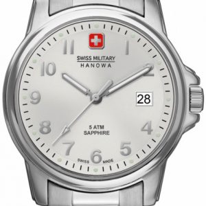 Swiss Military Hanowa Herrklocka 06-5231.04.001 Silverfärgad/Stål