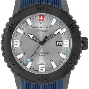 Swiss Military Hanowa Herrklocka SM06-4302-29-009 Grå/Gummi Ø47 mm