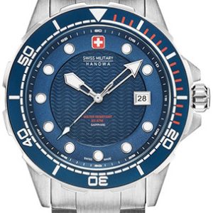 Swiss Military Hanowa Herrklocka SM06-5315-04-003 Blå/Stål Ø44 mm