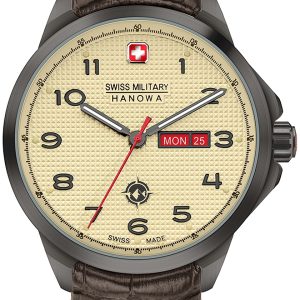 Swiss Military Hanowa Herrklocka SMWGB2100340 Puma Antikvit/Läder