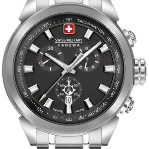 Swiss Military Hanowa Herrklocka SMWGI2100202 Platoon Chrono Night