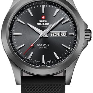 Swiss Military Herrklocka SMP36040.19 Chrono Svart/Gummi Ø42 mm