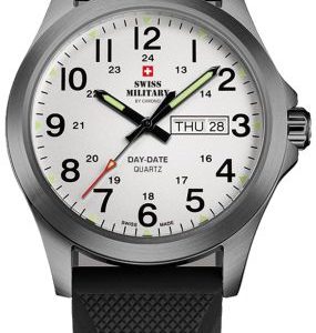 Swiss Military Herrklocka SMP36040.21 Chrono Vit/Gummi Ø42 mm