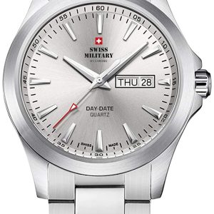 Swiss Military Herrklocka SMP36040.23 Chrono Silverfärgad/Stål Ø42